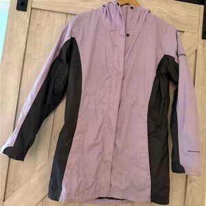 Columbia Women's Lavender and Black Ski Jacket